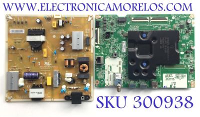 KIT DE TARJETASPARA TV LG / MAIN EBU66758904 / EAX69581205 / 2E1L01AG-0004 / XU24P5A1M3 / FUENTE EAY65895656 / EAX69502604 / EPCD13CB1C / 3PCR03126A /LGP55T-21U1 / PANEL NC550TQG- AAKH5 / MODELO 55UQ7070ZUE.BUSYLJM